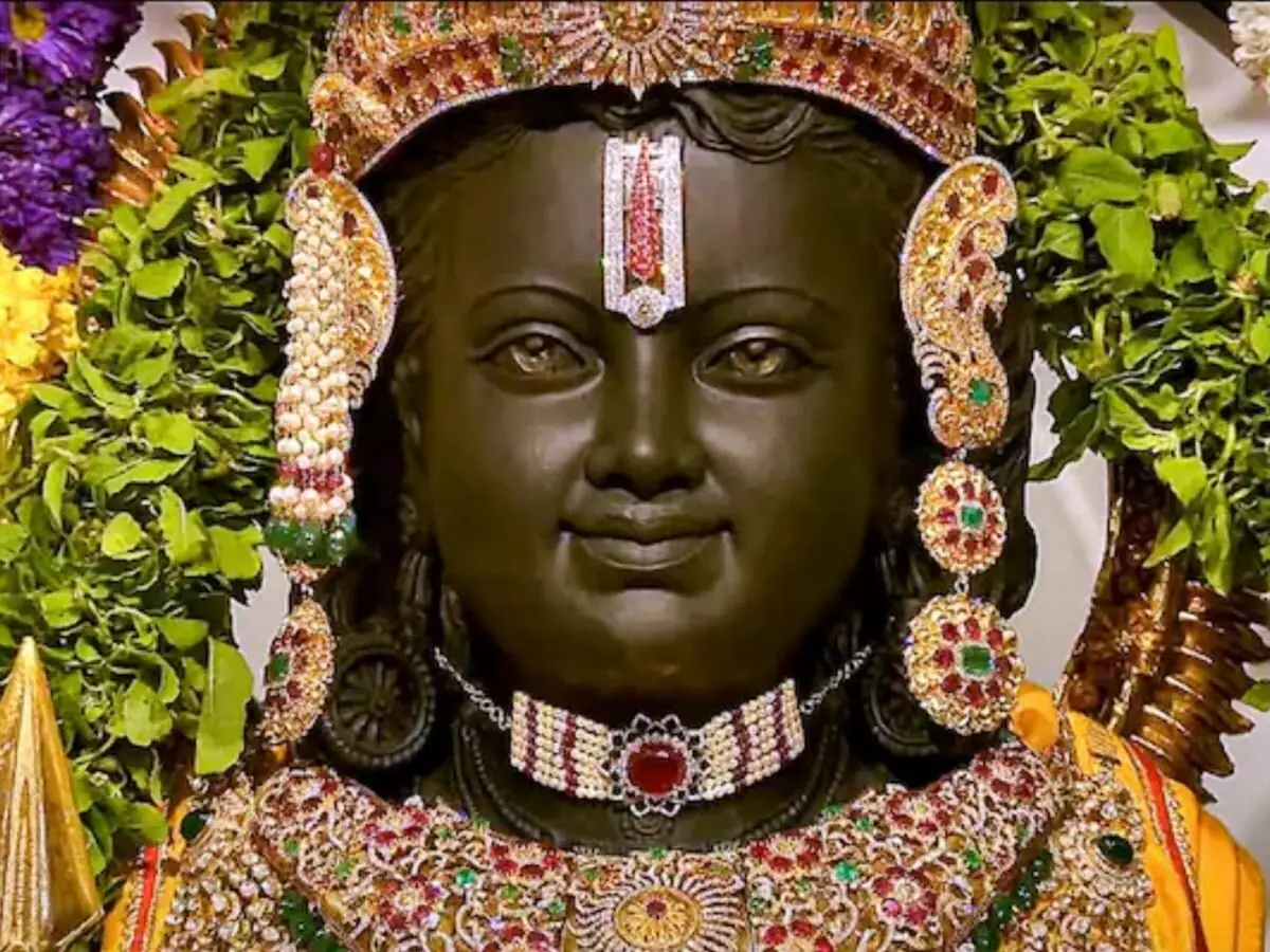 Ayodhya Ram Mandir Surya Tilak On Ram Lall's Idol